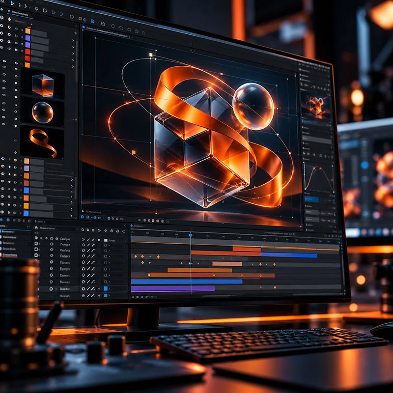 موشن گرافیک، انیمیشن و CGI
