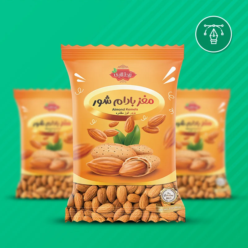 طراحی بسته‌بندی مغزها